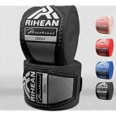 RIHEAN Boxing Hand Wraps for Men and Women - Durable, Comfortable and Easy to Wash Wrist Wraps for Boxing, Kickboxing, Muay Thai, MMA, and Martial Arts - Size Color Optional