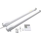 Solera 12V Smart Arm Awning Hardware Kit for 5th Wheel RVs and Travel Trailers - Standard - White