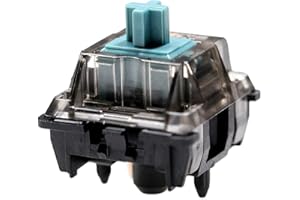 KPREPUBLIC JWICK V2 T1 Black Blue Tactile Switch 5pin RGB SMD 67g mx Switch for Mechanical Keyboard 50m POM PA66 Factory Pre Lubed Edition (JWICK TC Switch x90)