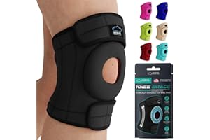 MODVEL Knee Brace for Women & Men with Side Stabilizer - Patella Gel Pad Sleeve - Knee Braces for Women Plus Size for Flexibi