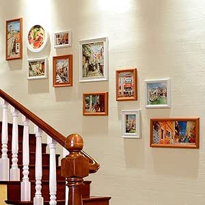 Marco Decorativo Foto Pared Escalera decoración Cuadro Combinado de