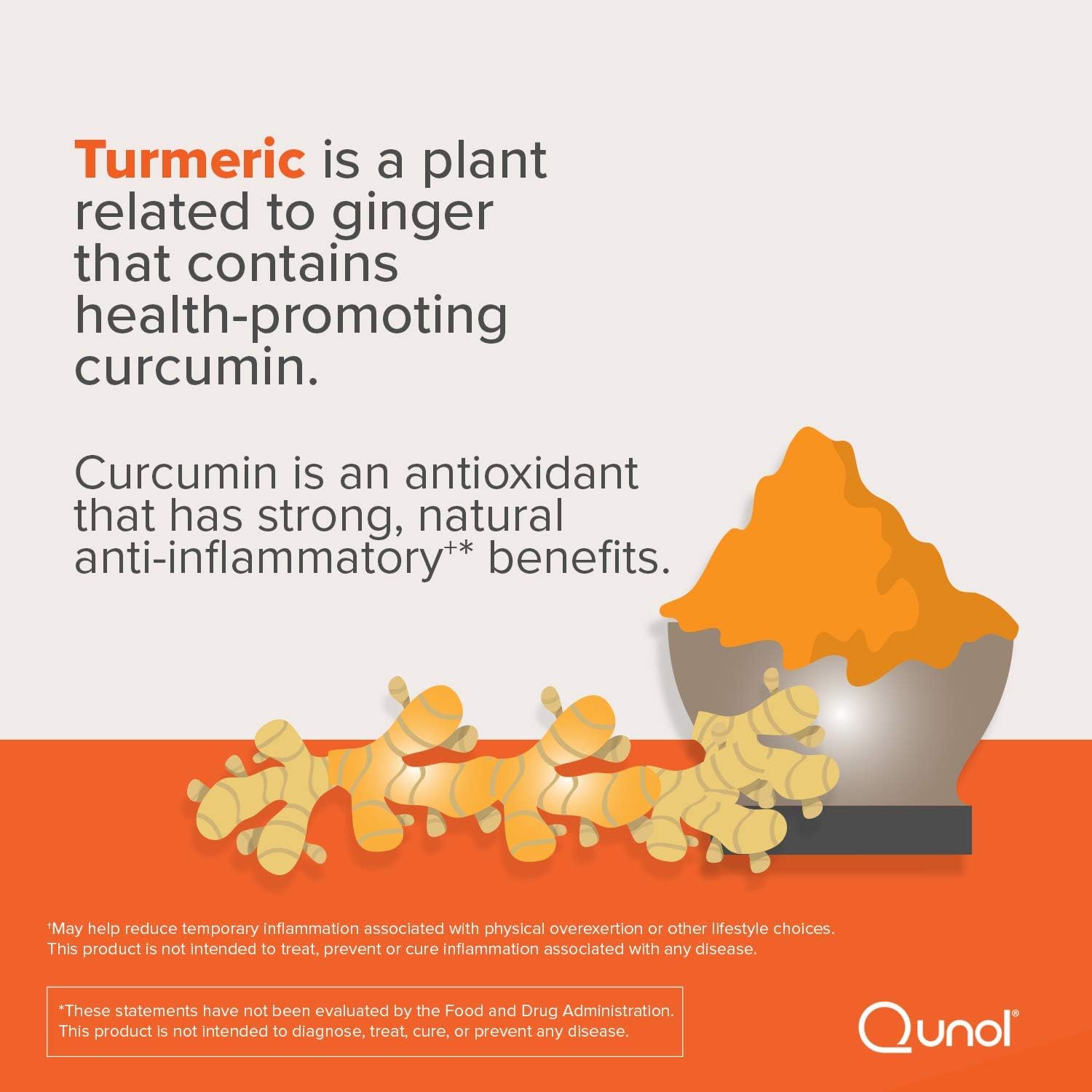 Turmeric Curcumin Softgels, Qunol with Ultra High Absorption 1500mg, Joint Support, Dietary Supplement, Extra Strength, 180 Softgels: Health & Personal Care