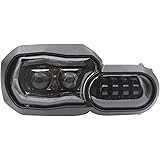 CPOWACE LED Headlight Assembly with DRL Compatible with BMW f800gs/f800gs adventure f700gs f650gs f800r Accessories