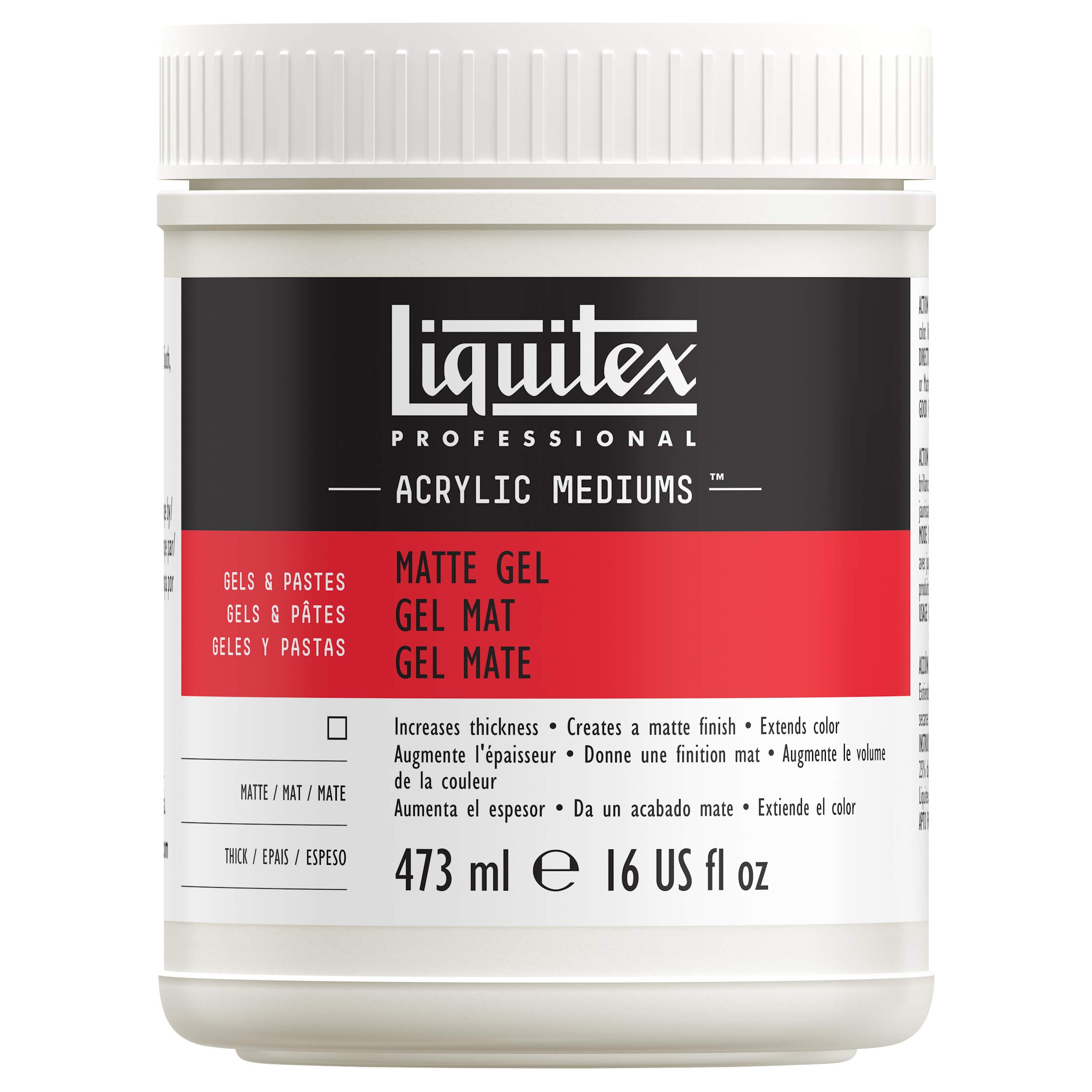 Liquitex Professional Matte Gel Medium Size M 473 ml — image 1