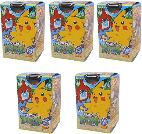 Amazon Co Jp Fr959 フルタ製菓 ポケットモンスター サン ムーン チョコエッグ５個セット 駄菓子 おやつ おまけ フィギュア マスコット アニメ チョコレート ギフト プレゼント ホビー