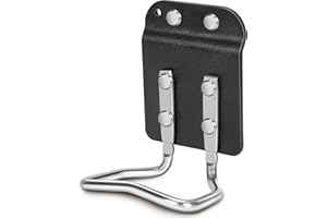 ANSEVO Hammer Holder for Belt, Hammer Holster Metal Crafted Suitable for Work Belts Construction Craftsman Carpenter Electric