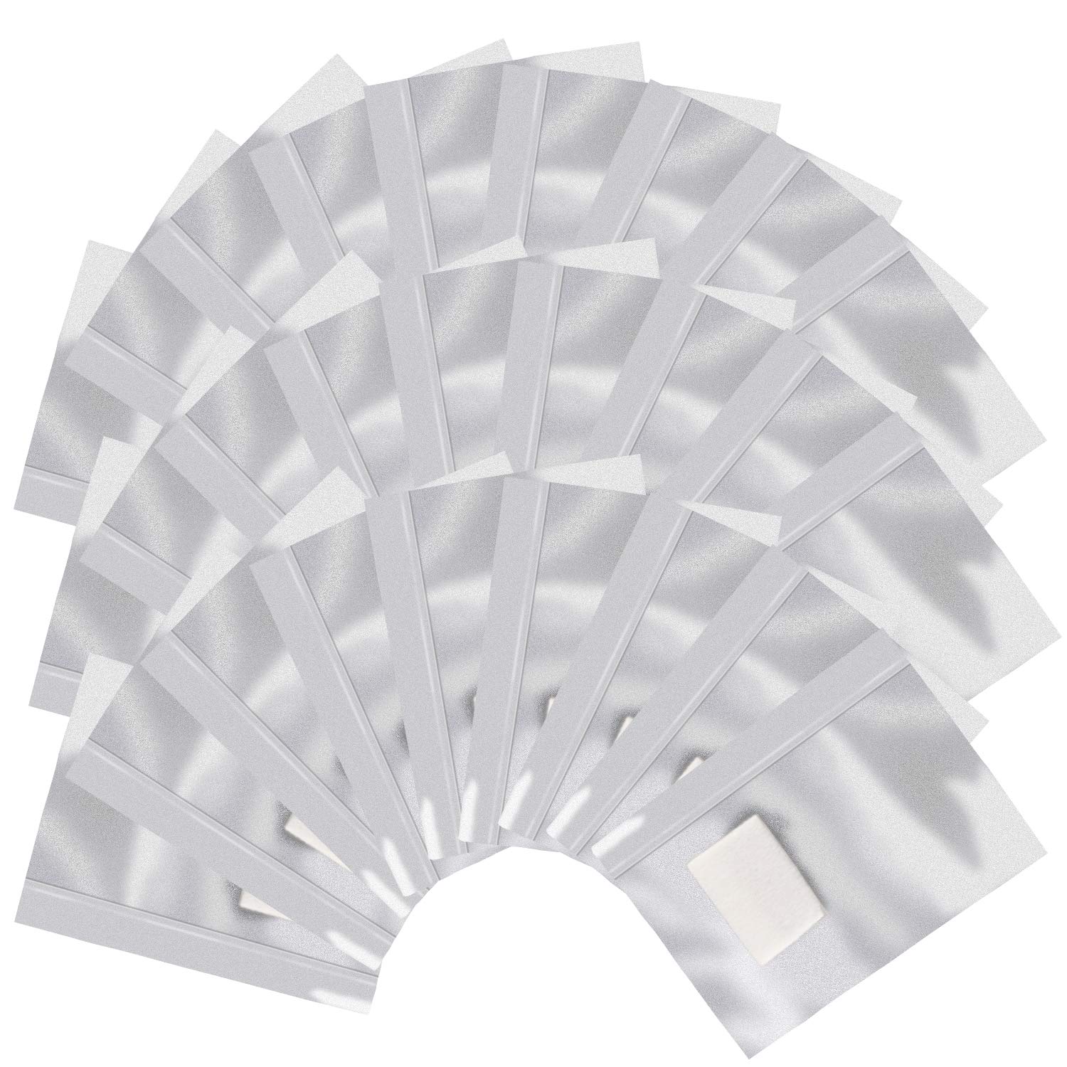 100 Pieces Nail Polish Remover Nail Foil Wraps with Cotton Pad Soak Off Removal Foil Wraps for Acrylic/UV/Gel Polish
