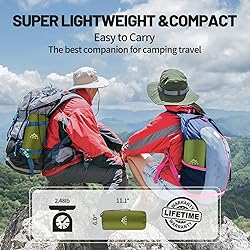 GGOV Camping Sleeping Pad, Extra Thickness 4.7 Inch