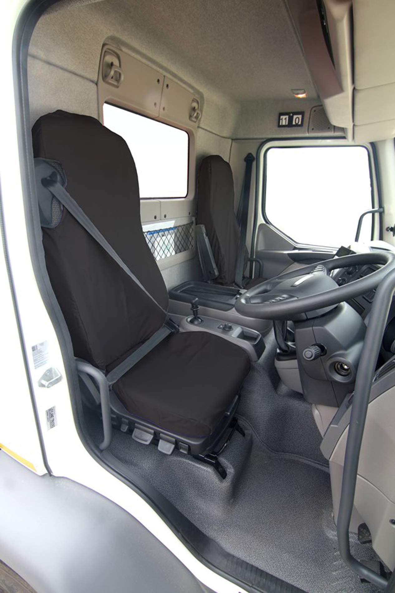 Town & Country Truck Seat Cover - Driver - Black - DAF LF 2012 Onwards