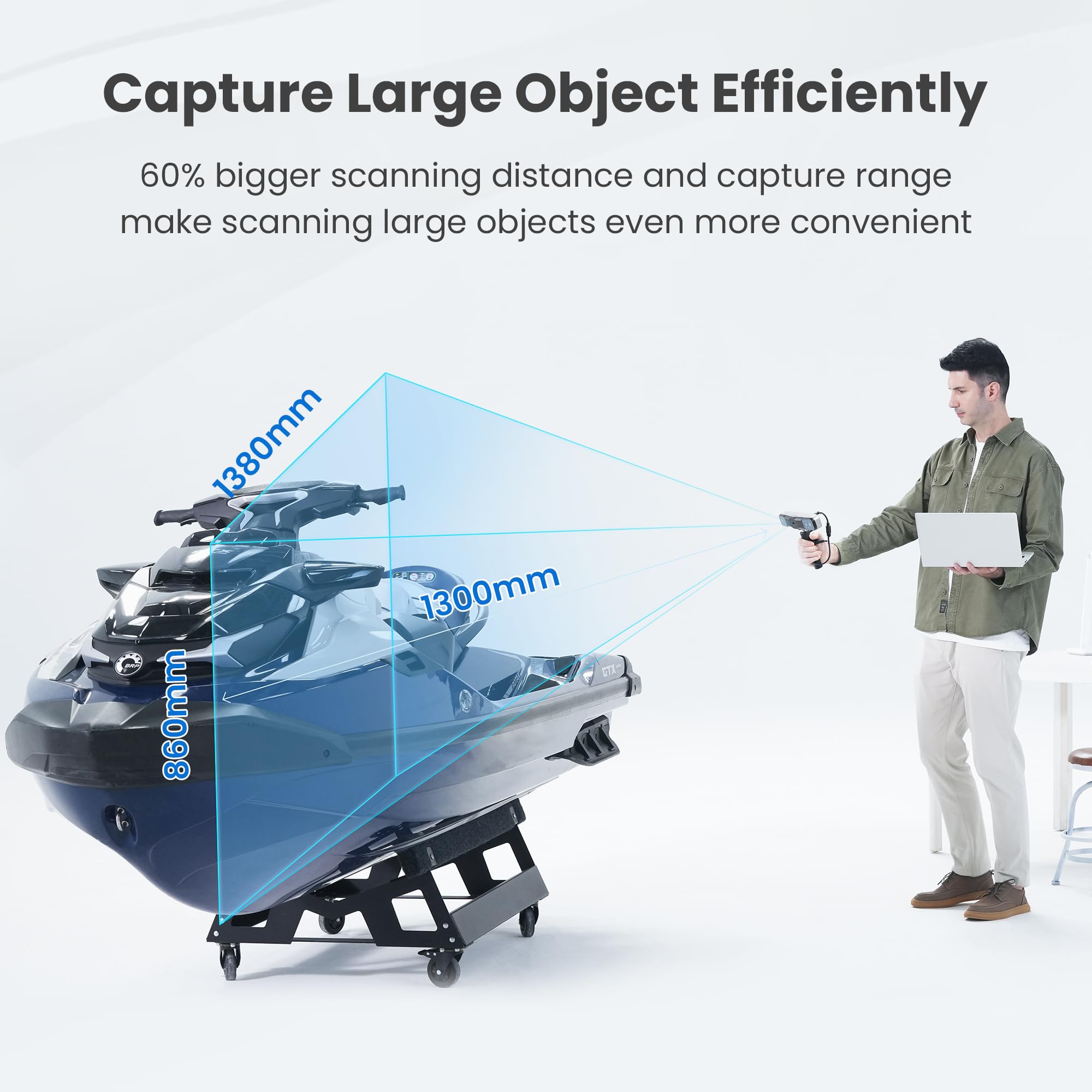Mua Revopoint Range 2 3D Scanner Handheld, 0.1 mm Precision, Portable ...