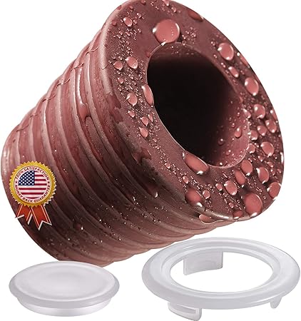 Amazon Com 2 Pcs Umbrella Cone Wedge And Table Umbrella Hole Ring And Cap Set For Outdoor Patio Umbrella Umbrella Pole Diameter 1 5 Inch Or Smaller Brown Transparent Garden Outdoor