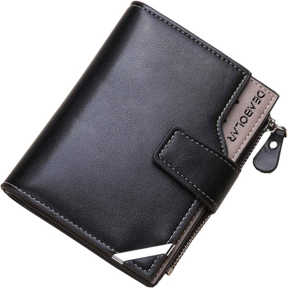 Men's ID/Credit Card Holder RFID Blocking Wallets Bifold Wallet For Men minimalist Pocket