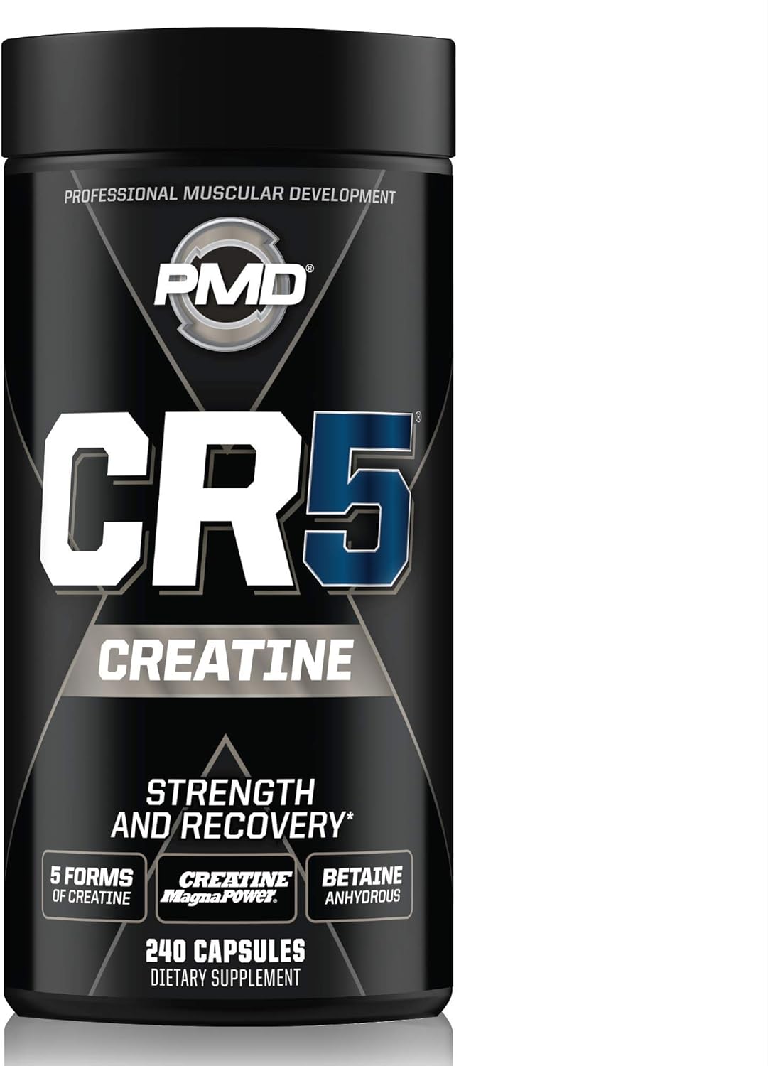 PMD Sports CR5 Professional Creatine Complex Fast Recovery, Reduce Soreness, Lean