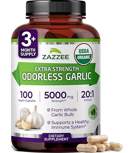 Amazon.com: Arizona Natural Resource Wild Bear's Garlic Capsules
