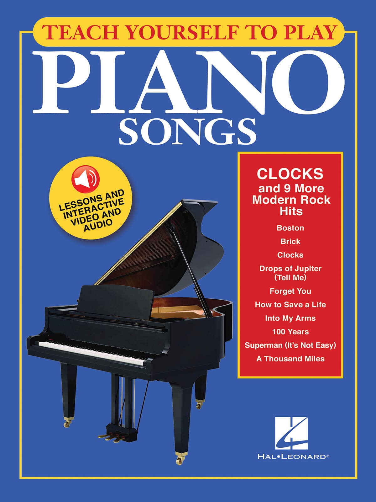 Teach Yourself To Play Piano Songs: Clocks And 9 More Modern Rock Hits (Book/Online Media) (Includes Online Access Code)