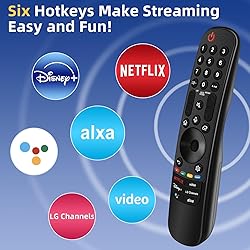 Replacement for LG TV Remote, for All 2019-2024 LG