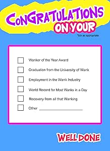 Tarjeta de felicitación de cumpleaños con texto en inglés