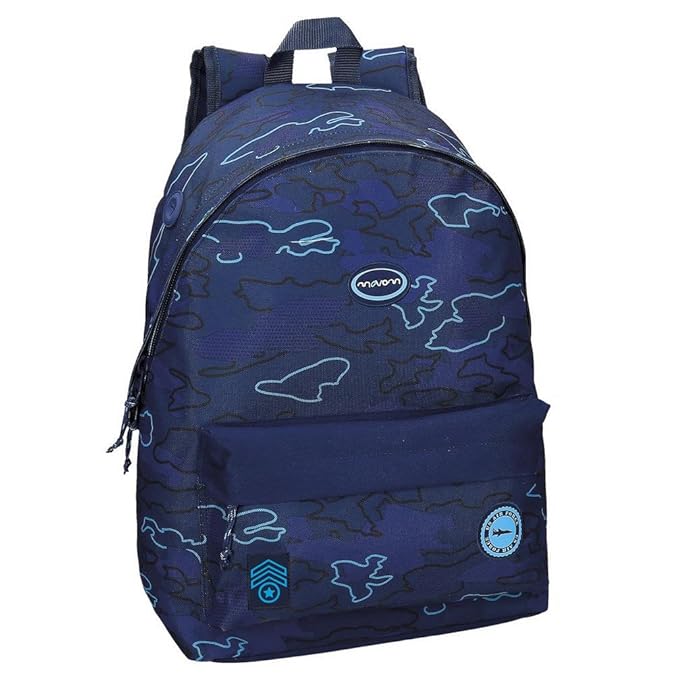 Movom Camu Rucksack, 42 cm, 22.05 liters, Blau (Azul)