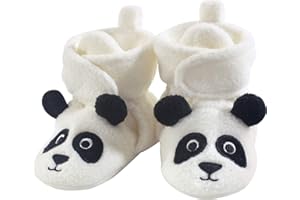 Hudson Baby Unisex-Child Cozy Fleece Booties Slipper Sock