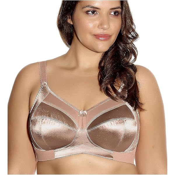 Keira＊ GODDESS Keira Side Support Wire-Free Bra, 56C, Fawn at Amazon