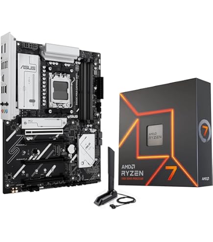 Amazon.com: AMD Ryzen 7 7700X + GIGABYTE B650M AORUS ELITE AX
