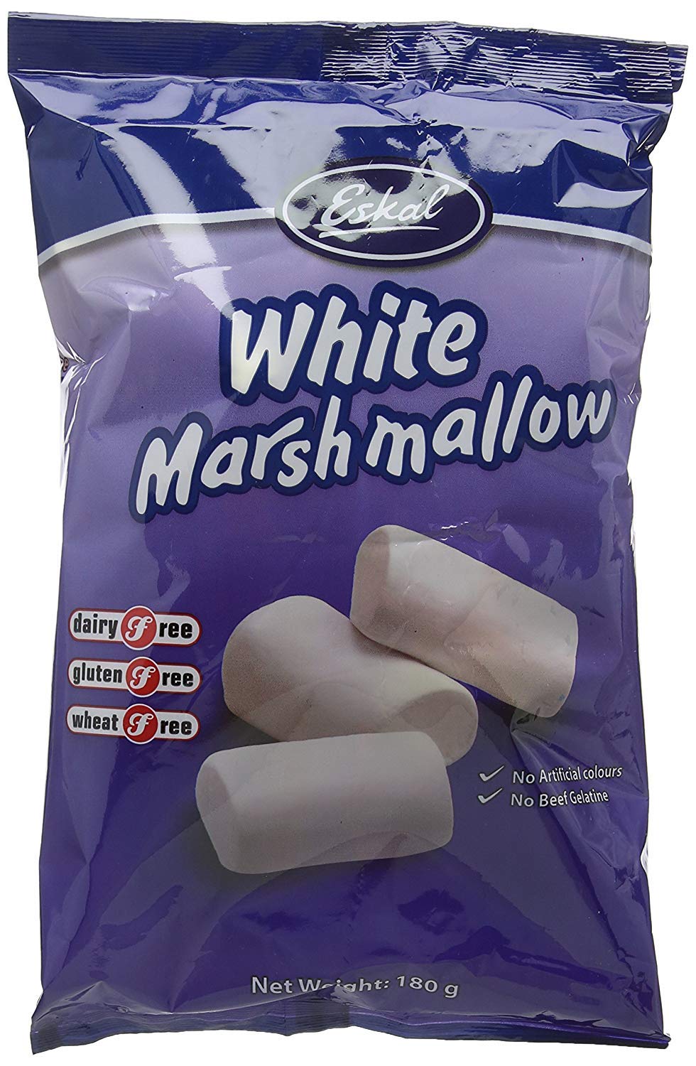 Eskal Gluten Free White Marshmallows, 180g Amazon.co.uk Grocery
