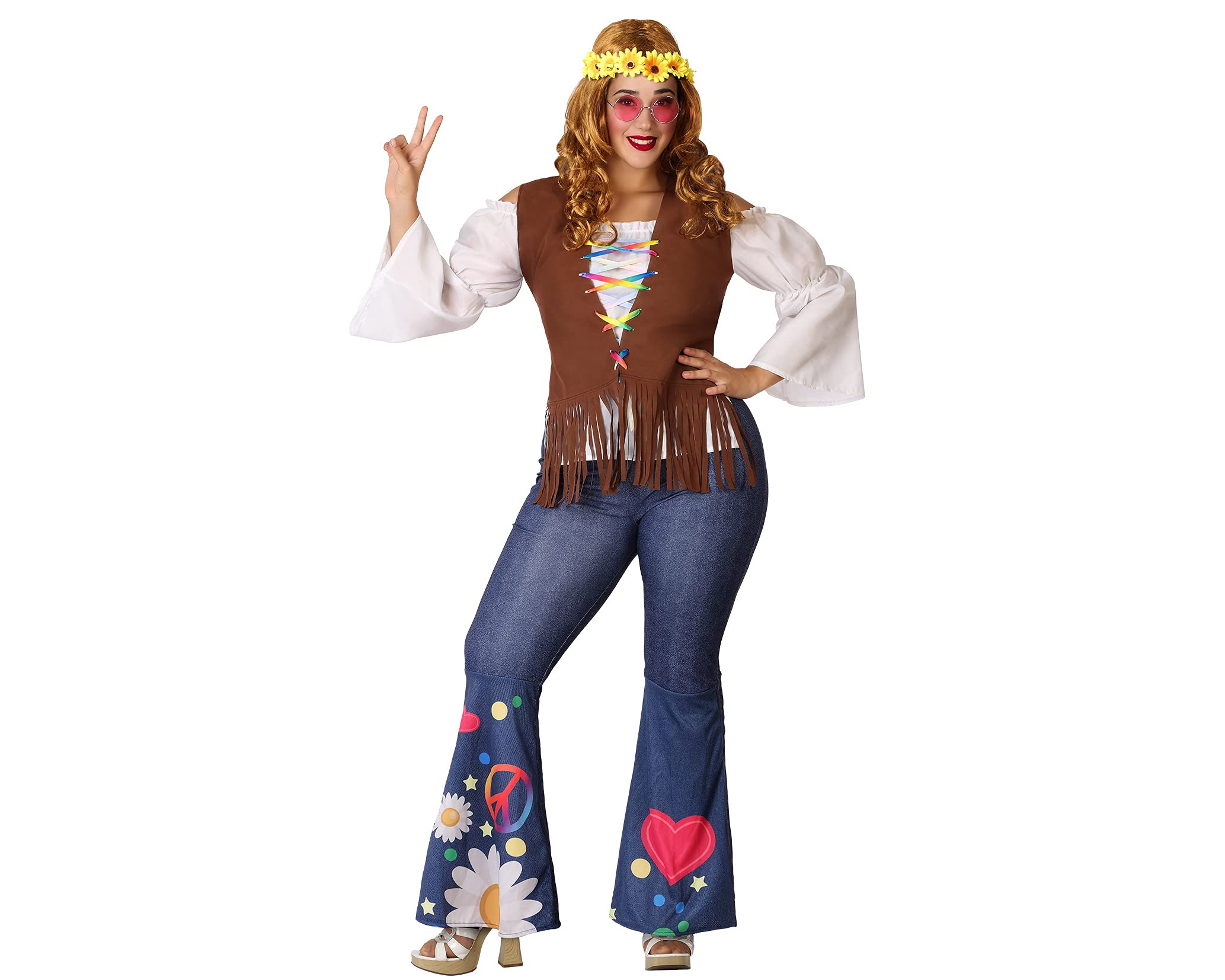 Atosa Costume Hippie Woman XL