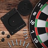 Flintronic Dartboard Bracket Hanging Kit – Wall Mount, Black, Includes Screws view 8