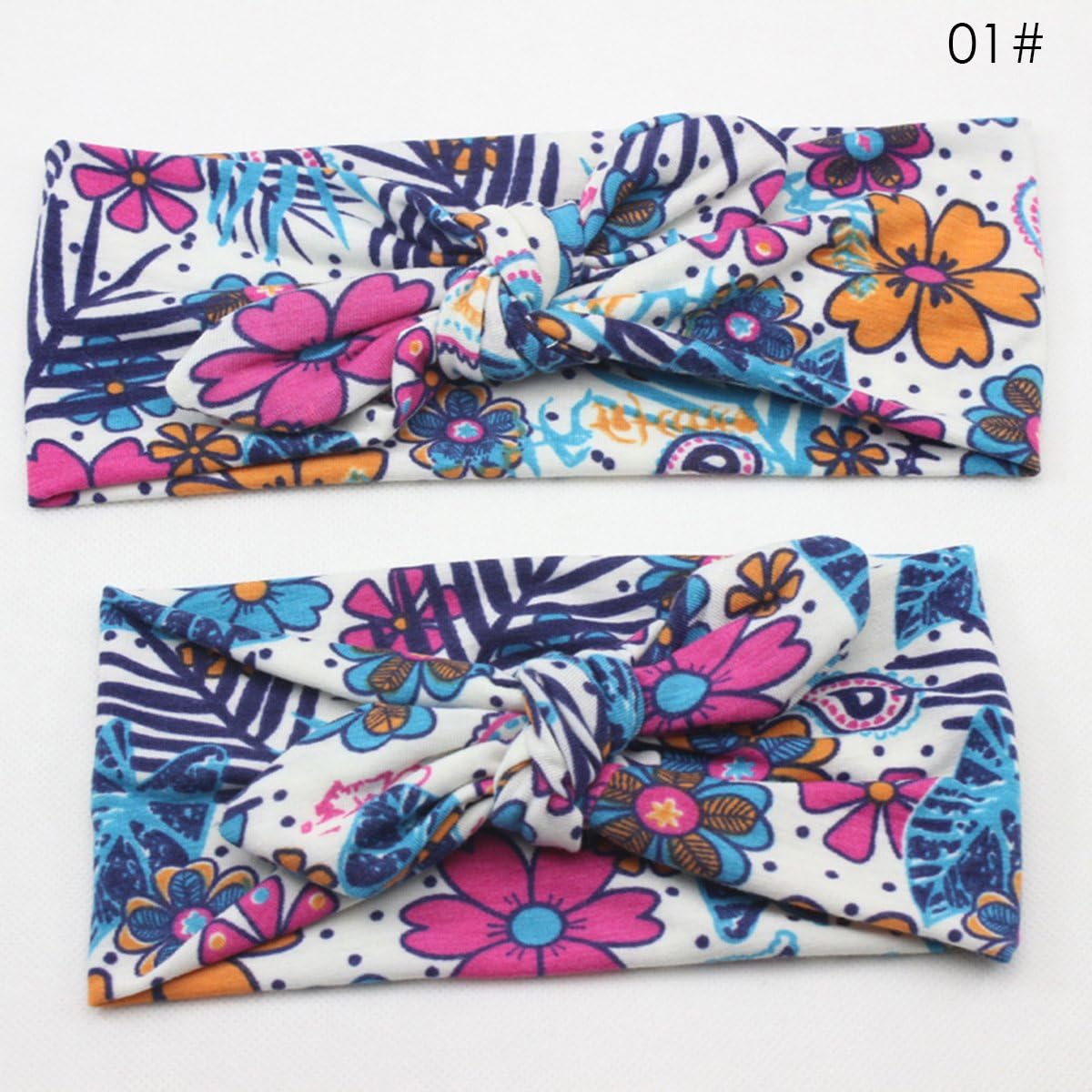 mother and baby matching headbands