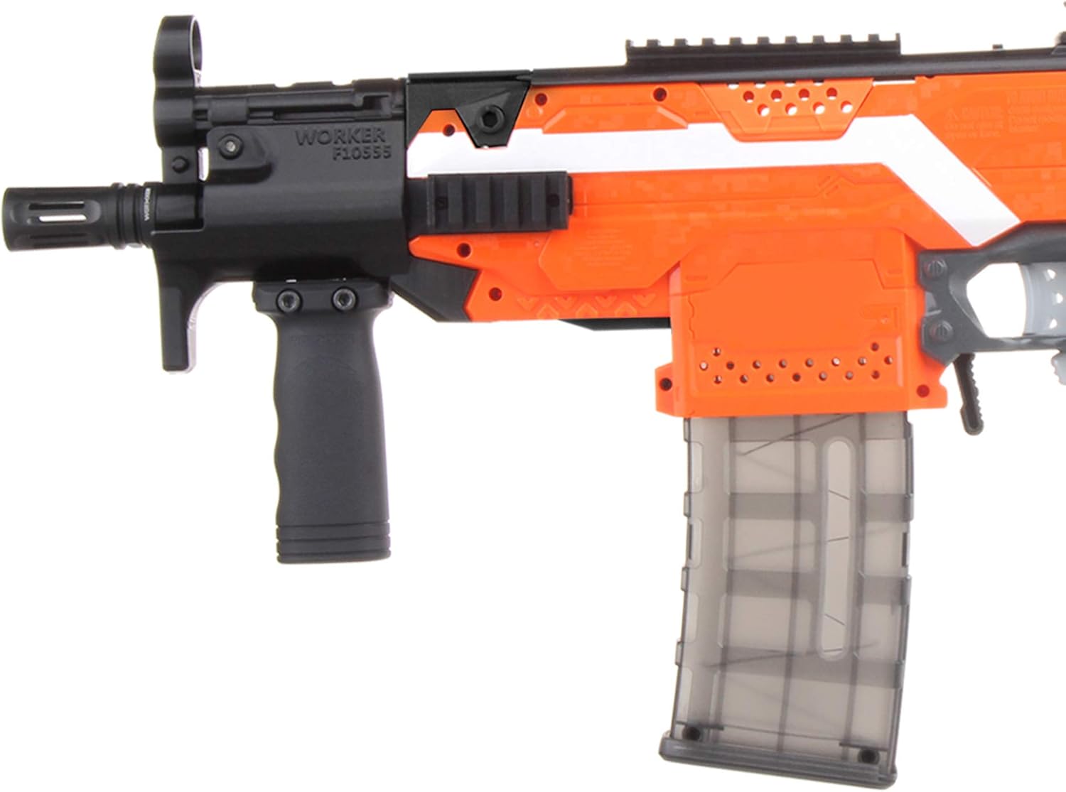 nerf stryfe with modulus attachments