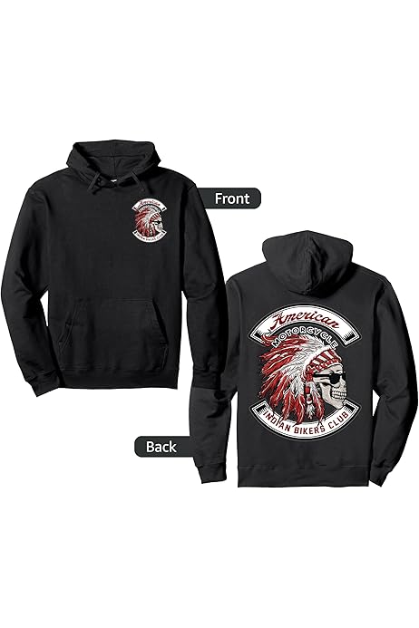 Boxermotor Series R Pullover Hoodie – Unisex Band T-Shirt Mit Motorrad-Design