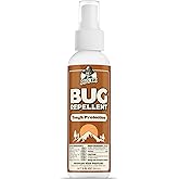 Burke’s Bug Repellent Spray – DEET-Free, Kid & Pet Safe Insect Repellent for Mosquitoes, Ticks, and Gnats – Travel Size, Natural Essential Oils, Outdoor Protection, 3 oz (90mL)