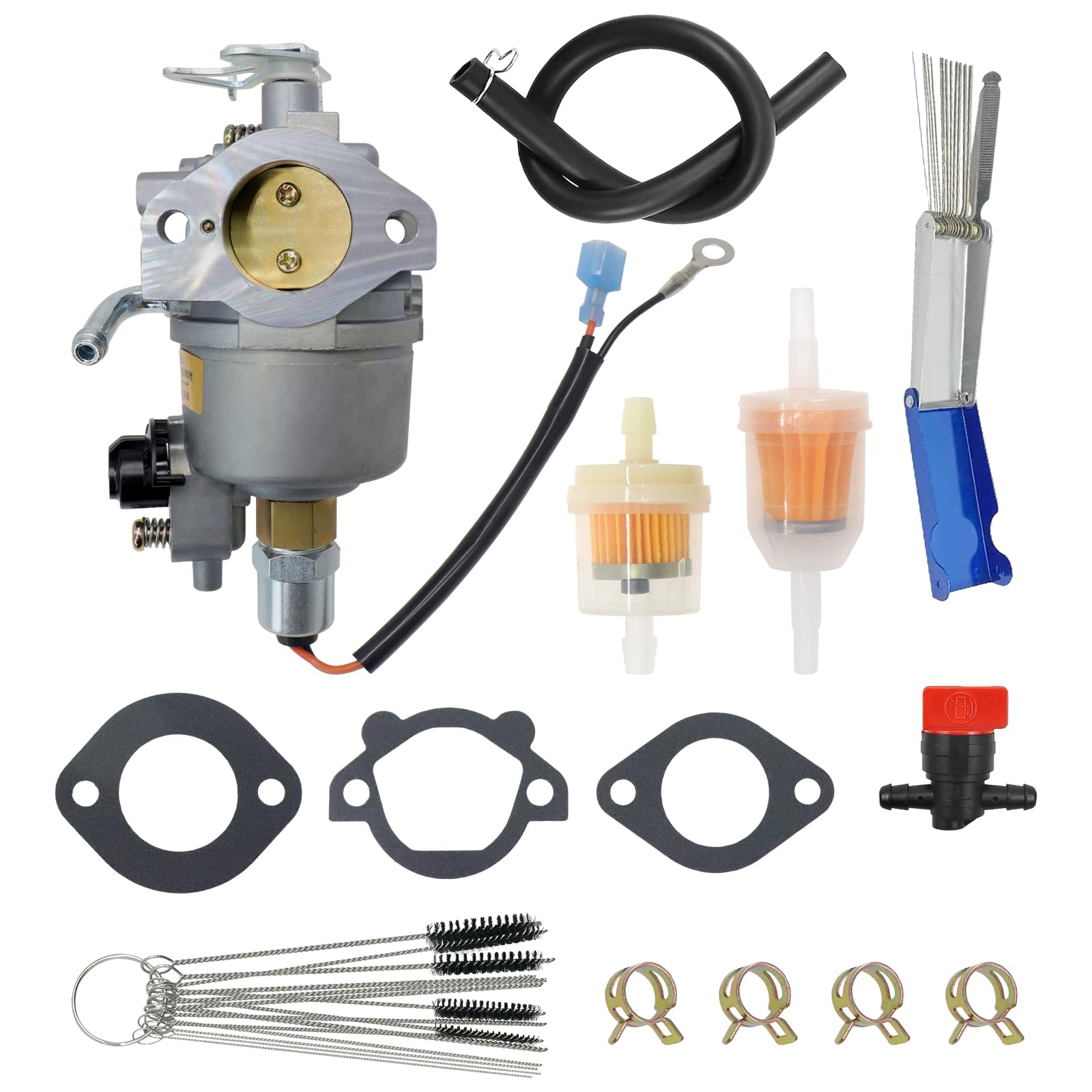 Photo 1 of 4KYFA26100 Carburetor for Onan Cummins 4000-Watt Replace 4KYFA26100P 4KYFA26100K A041D736 A042P619 146-0803 146-0785 Carb with Fuel Filter
