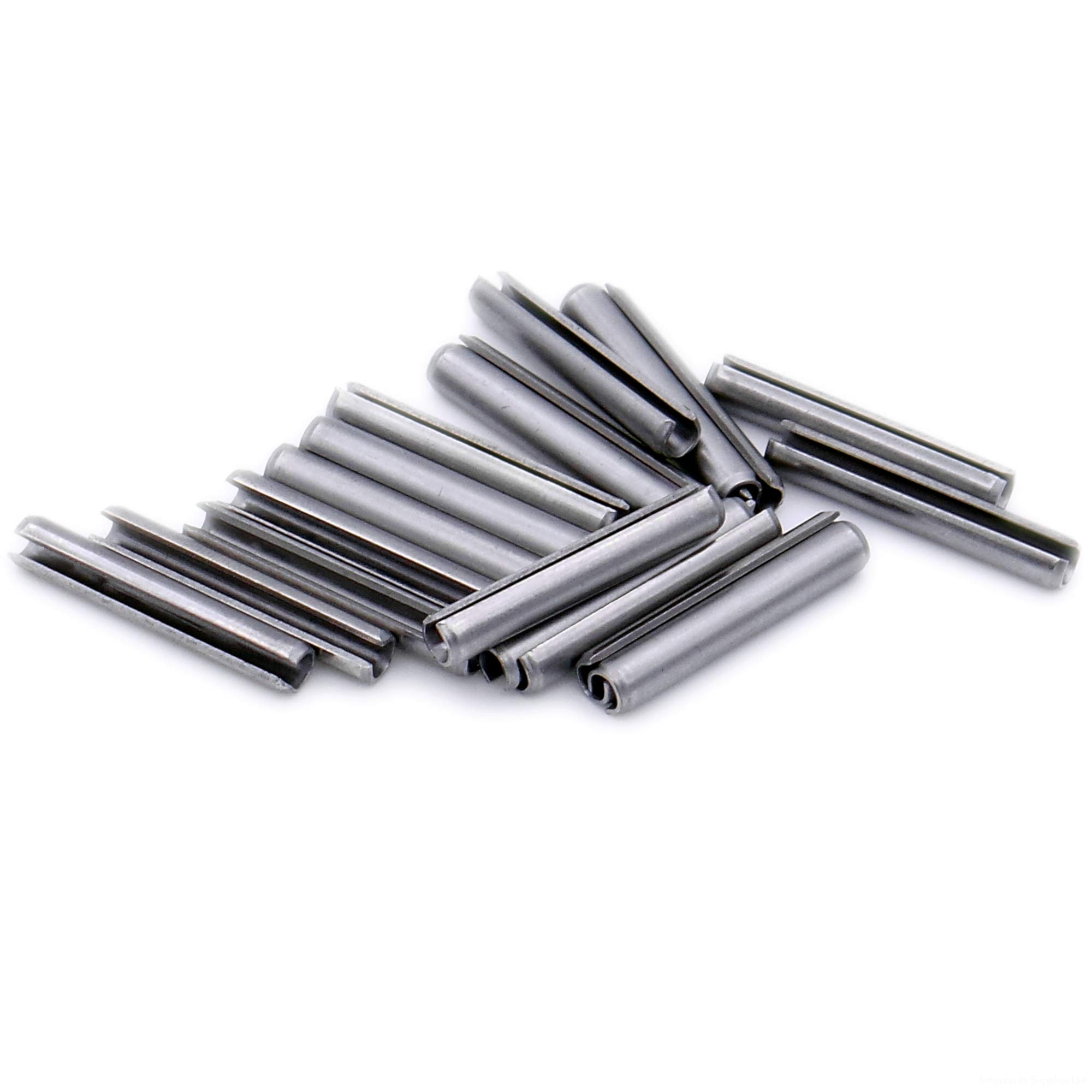 D4 (4mm x 8mm) Slotted Spring Pin (Heavy) - Stainless Steel (A1) (Pack of 20)
