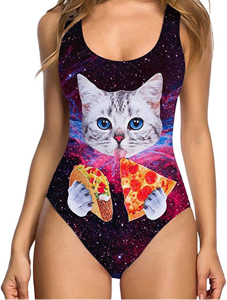 WANQUIY Women's One Piece Swimsuits Tummy Control Swimwear Slimming Monokini Bathing Suits for Women