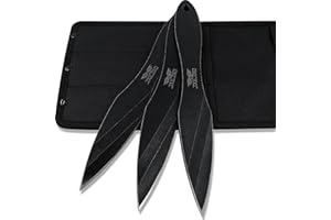 The Reborn: 10.4" Length, 0.236" Thickness Throwing Spikes 3Pack, Upgrade Your Throwing Game with Premium Throwing Set