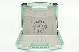 Kingfisher Streamer Fly Fishing Boat Box 2.0 (14" x 11" X 3.35"), Sage