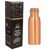 INDTRESOR Pure Copper Water Bottle - Handcrafted