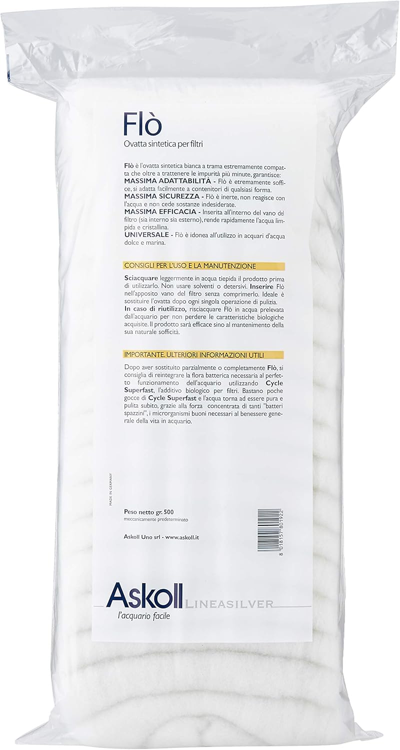 Askoll 280192 Synthetic Filter Wadding 500 ml, 500 g (Pack of 1) - Image 3