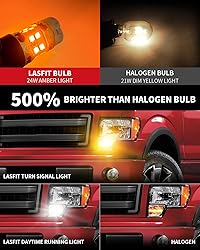 LASFIT T3 3157 LED Bulb Switchback Built in