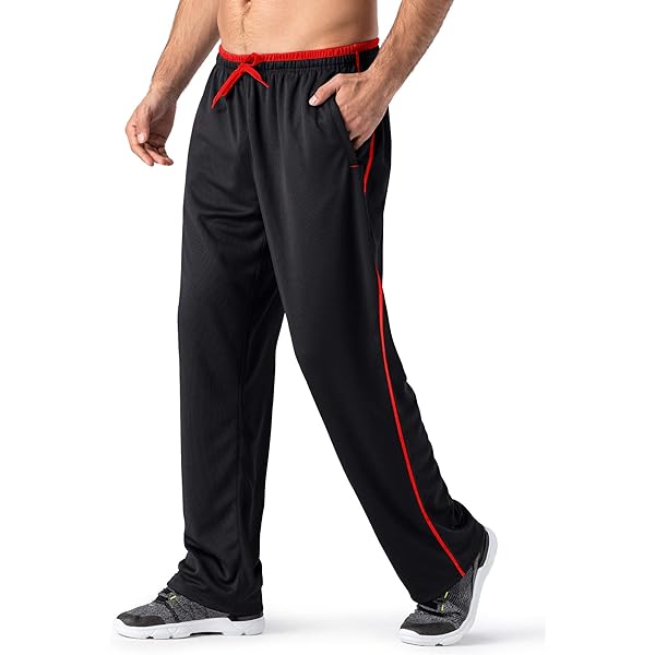 Amazon.com: ZEROWELL Men's Athletic Pants with Zipper