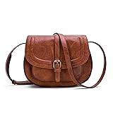 AFKOMST Crossbody Bags for Women,Small Saddle Purse