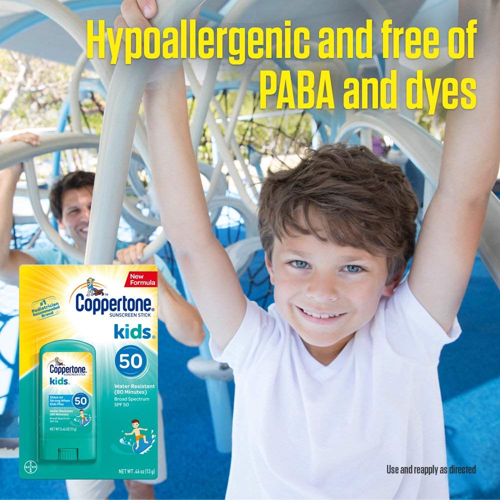 coppertone kids sunscreen stick