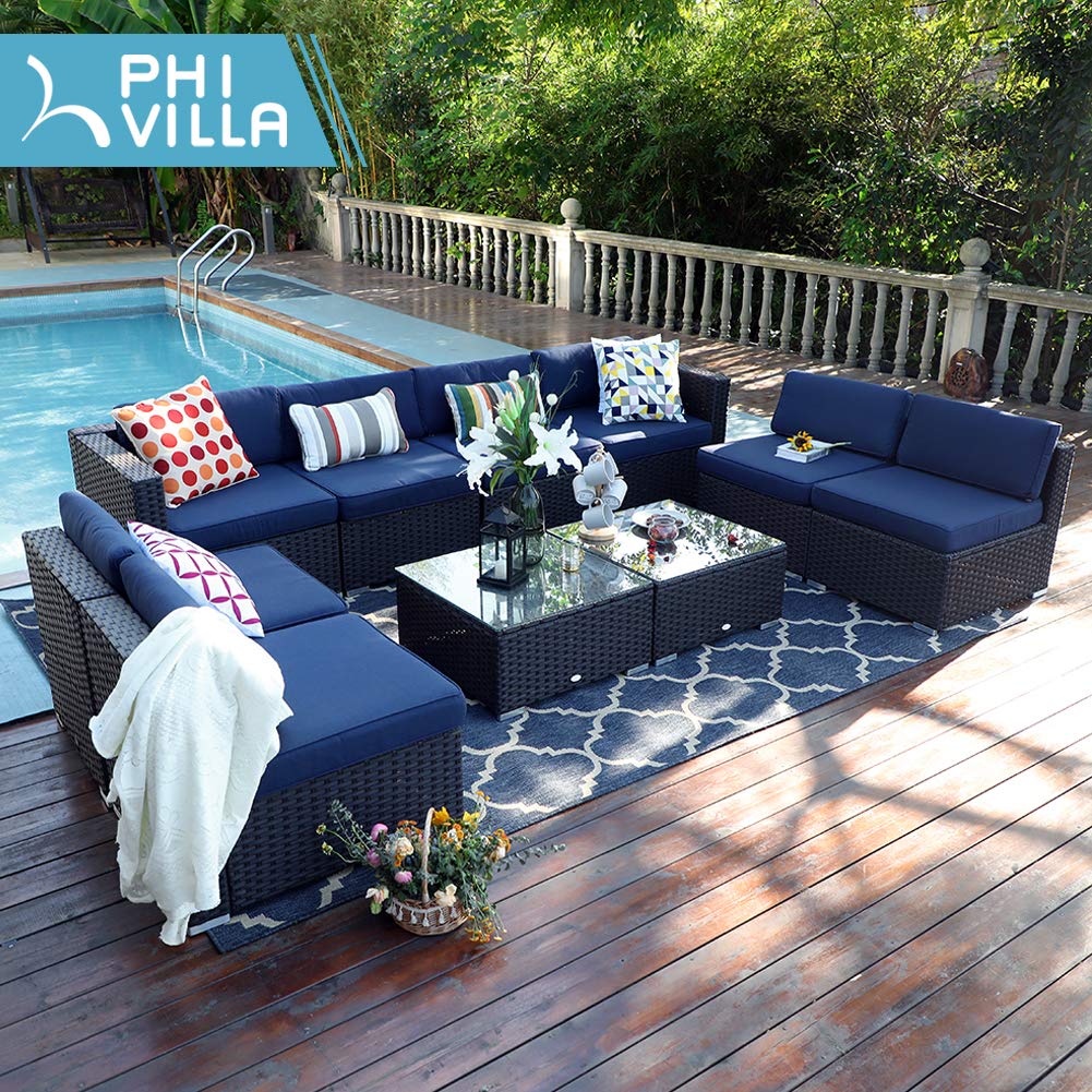 Phi Villa Outdoor Rattan Sectional Sofa Buy Online In Sri Lanka At Desertcart