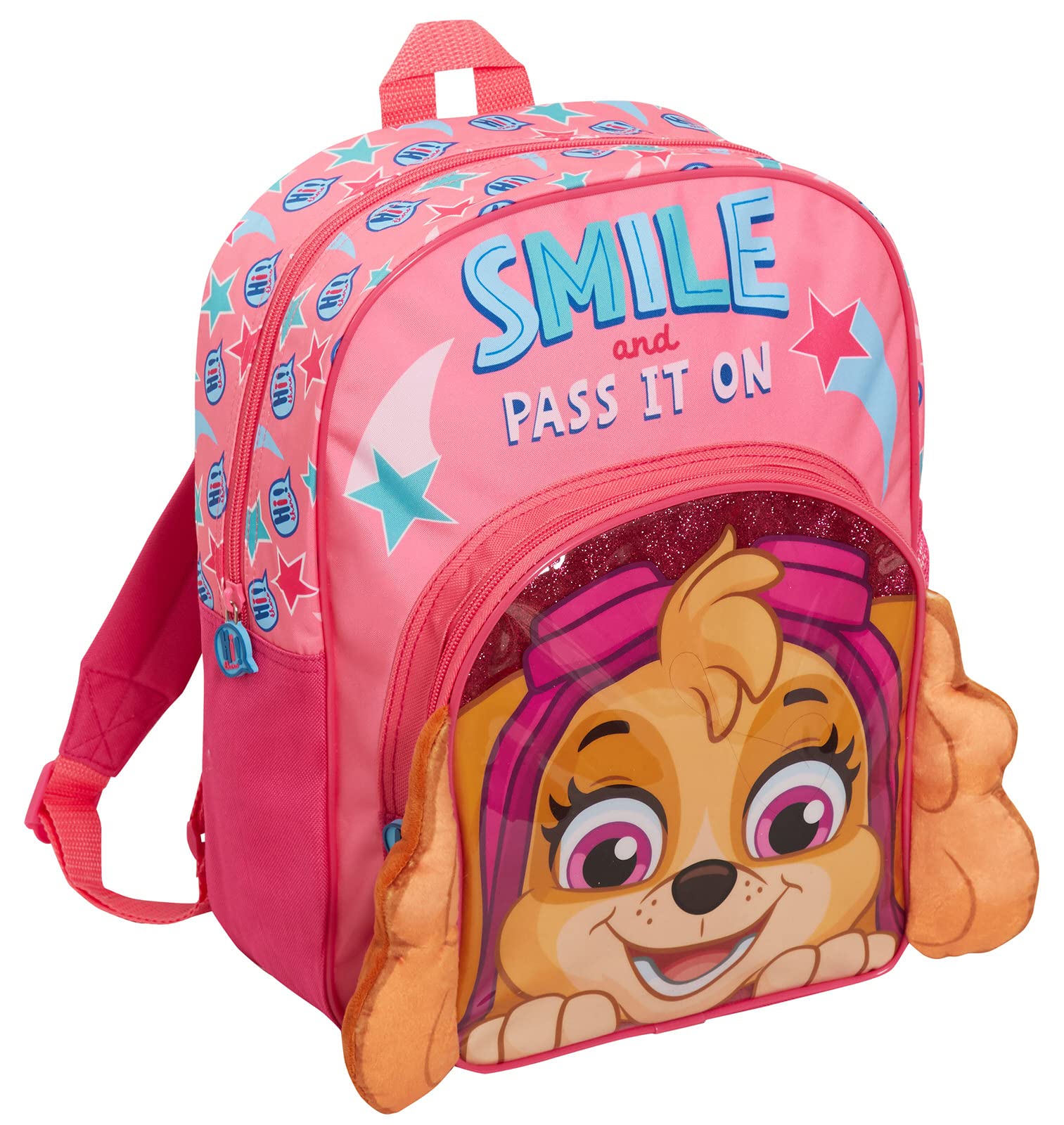 Paw Patrol Backpack for Girls Large Skye School Nursury Rucksack Travel Bag with Drinks Holder