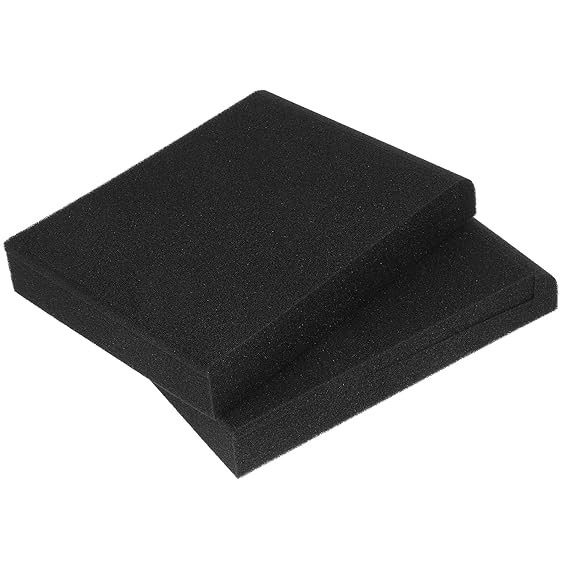 HEALLILY 2pcs Studio Monitor Isolation Pads Acoustic Foam Speaker