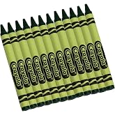 Crayola Crayons in Green, Bulk Crayons, 12 Count