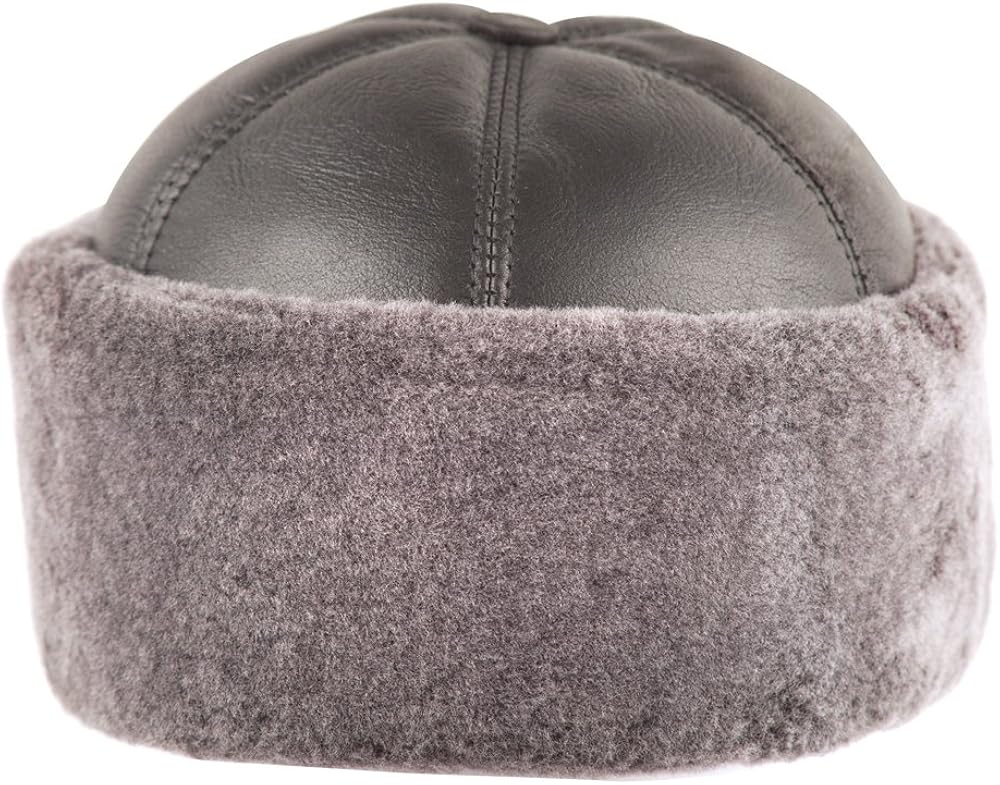 shearling hat mens