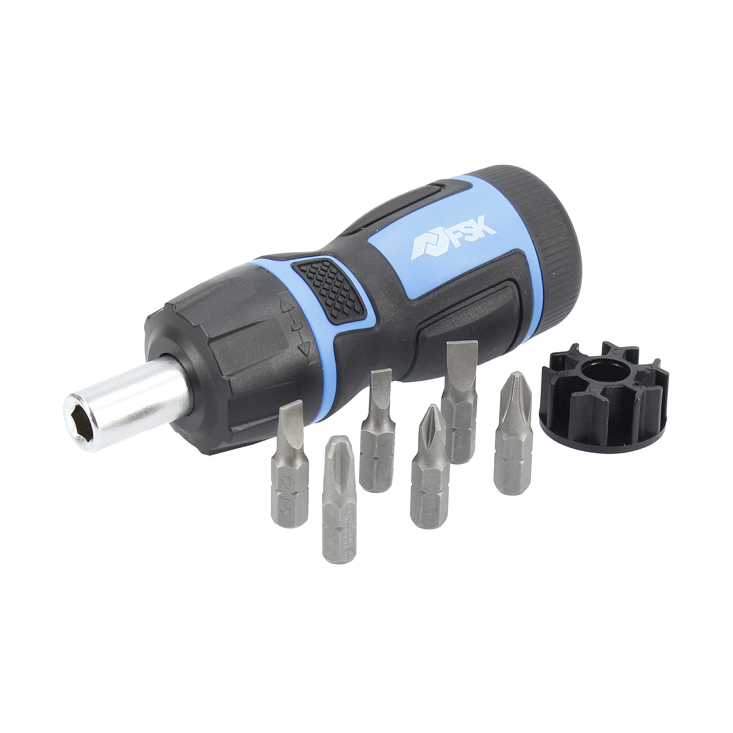 Ferrestock FSKDES017 72 Tooth Ratchet Screwdriver Set, FSKDES017