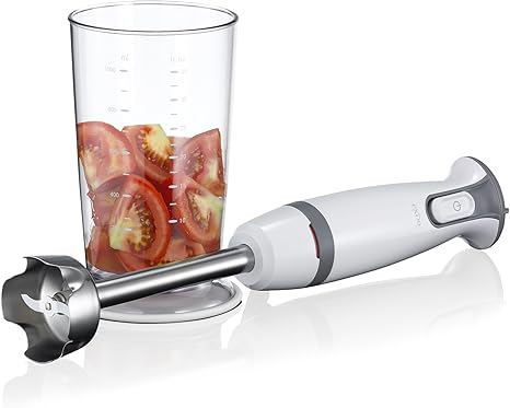 Amazon.de: Set: Adexi weißer elektrischer Stabmixer mit abnehmbarem